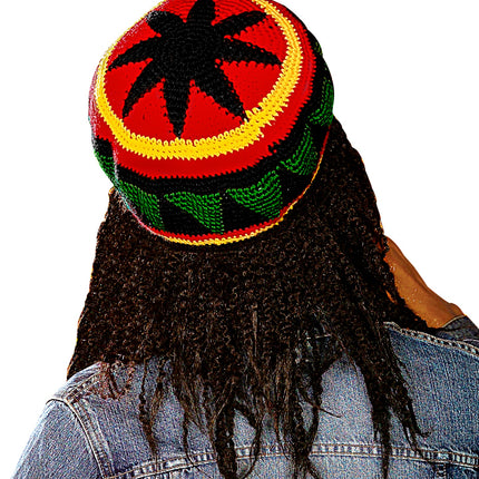 e-carnavalskleding-SYK Bob Marley reggae rasta muts