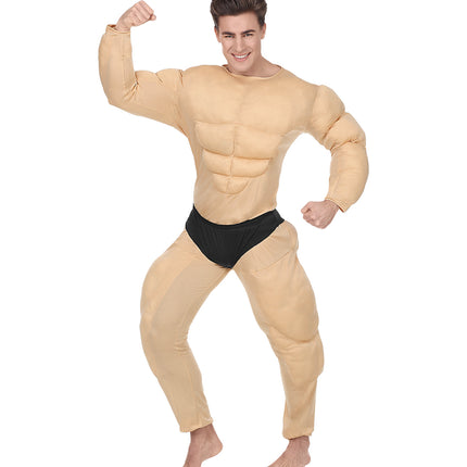 e-carnavalskleding-SYK Bodybuilder pak Arnold gespierd