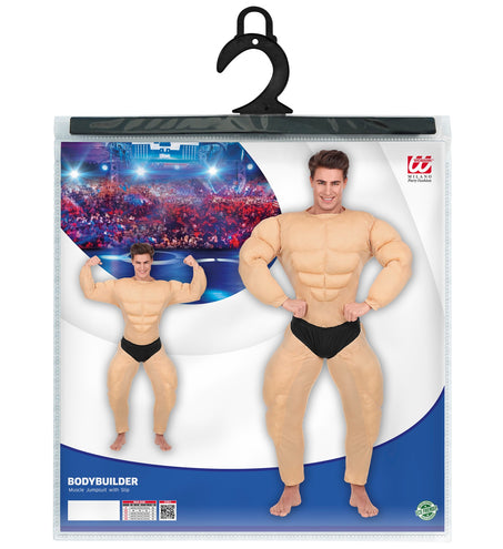 e-carnavalskleding-SYK Bodybuilder pak Arnold gespierd