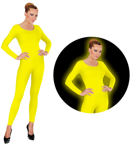 e-carnavalskleding-SYK Bodysuit neon geel
