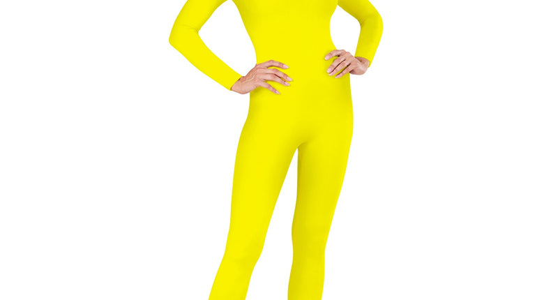 e-carnavalskleding-SYK Bodysuit neon geel