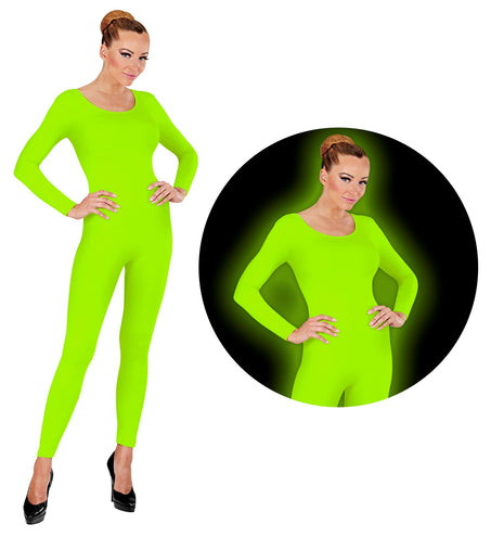 e-carnavalskleding-SYK Bodysuit neon groen