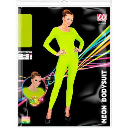 e-carnavalskleding-SYK Bodysuit neon groen