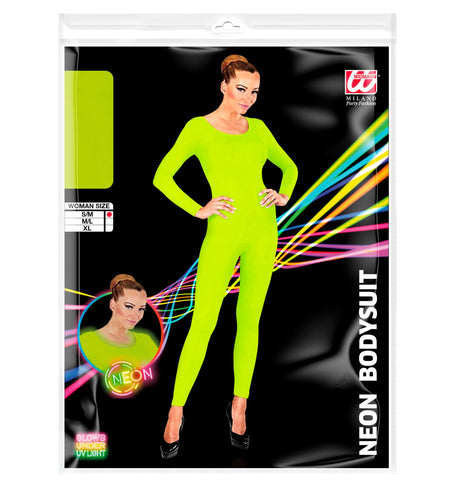 e-carnavalskleding-SYK Bodysuit neon groen