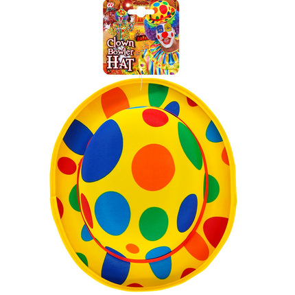 e-carnavalskleding-SYK Bolhoed clown Billy met noppen