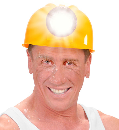 e-carnavalskleding-SYK Bouwhelm bob de bouwer met lamp