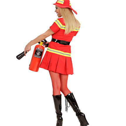 e-carnavalskleding-SYK Brandweer kostuum dames Fire