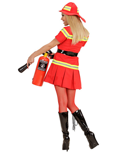 e-carnavalskleding-SYK Brandweer kostuum dames Fire