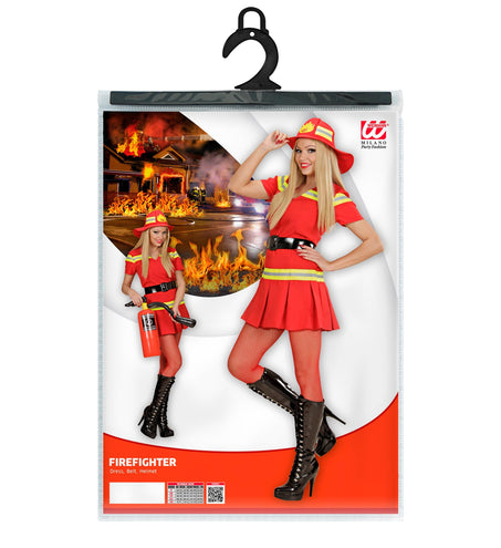 e-carnavalskleding-SYK Brandweer kostuum dames Fire
