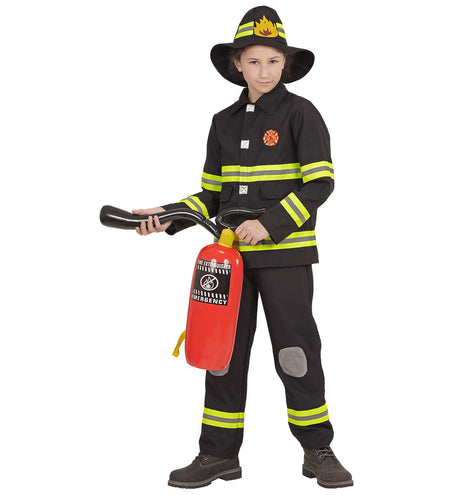 e-carnavalskleding-SYK Brandweer pak Fire kind