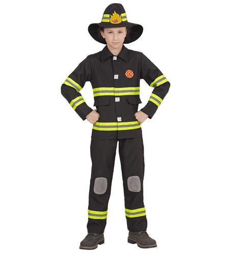 e-carnavalskleding-SYK Brandweer pak Fire kind