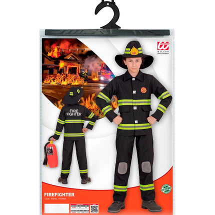 e-carnavalskleding-SYK Brandweer pak Fire kind