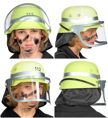 e-carnavalskleding-SYK Brandweerhelm kind duits