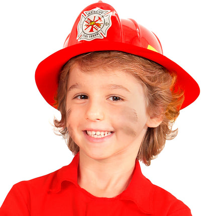 e-carnavalskleding-SYK Brandweerhelm kind van hard plastic