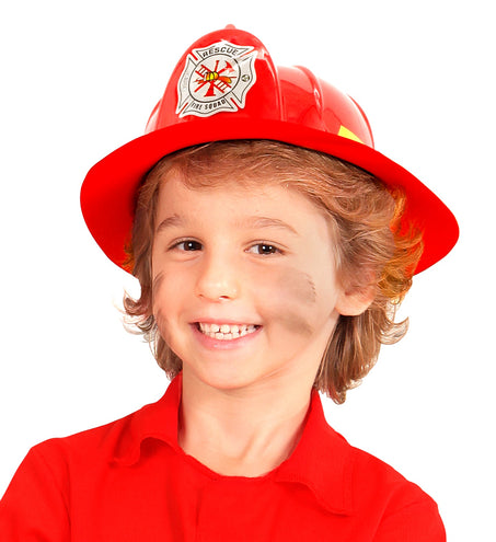 e-carnavalskleding-SYK Brandweerhelm kind van hard plastic