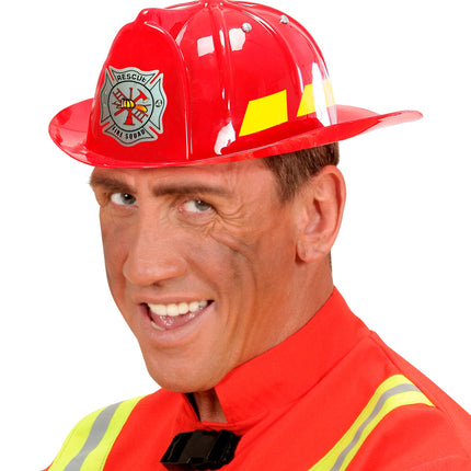 e-carnavalskleding-SYK Brandweerhelm kind van hard plastic