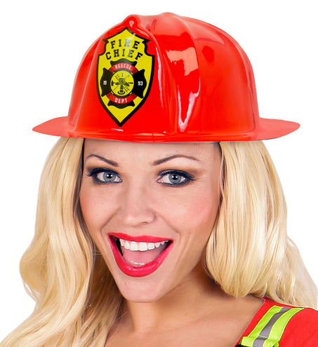 e-carnavalskleding-SYK Brandweerhelm voor volwassenen PVC