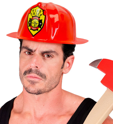 e-carnavalskleding-SYK Brandweerhelm voor volwassenen PVC
