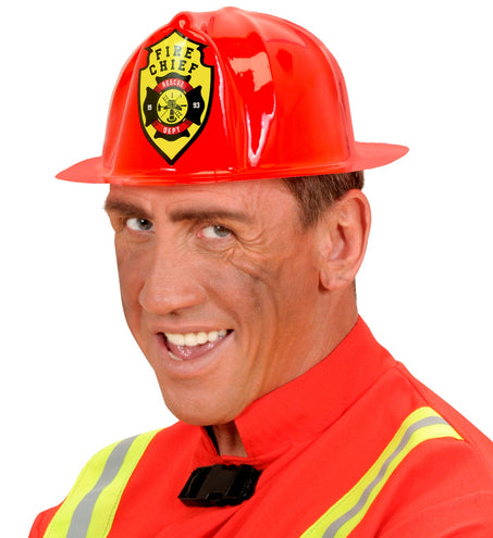 e-carnavalskleding-SYK Brandweerhelm voor volwassenen PVC