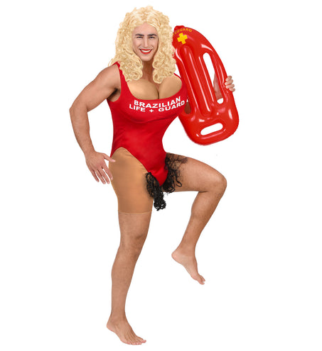 e-carnavalskleding-SYK Braziliaanse lifeguard pak volwassenen