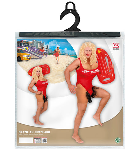 e-carnavalskleding-SYK Braziliaanse lifeguard pak volwassenen