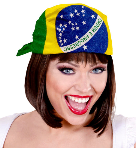 e-carnavalskleding-SYK Brazilië bandana zakdoek Brazil