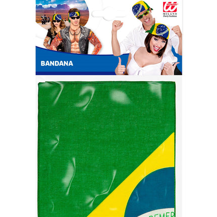 e-carnavalskleding-SYK Brazilië bandana zakdoek Brazil