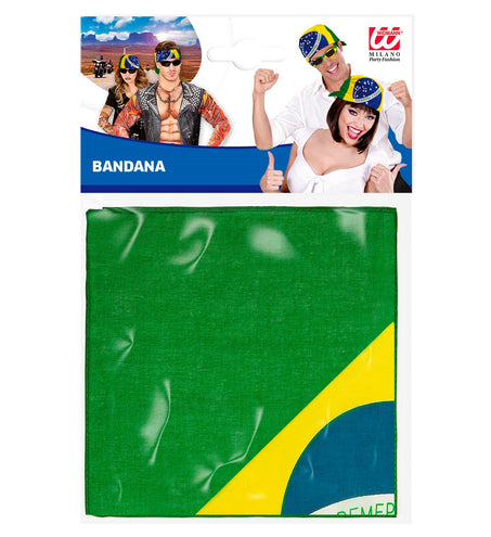e-carnavalskleding-SYK Brazilië bandana zakdoek Brazil