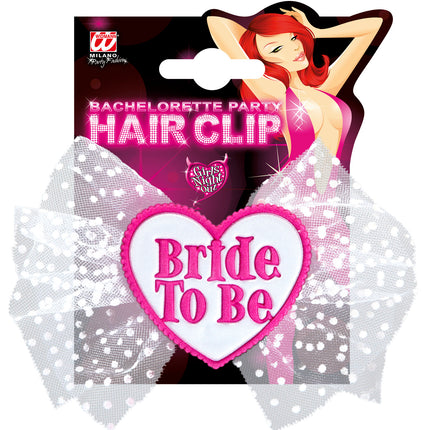 e-carnavalskleding-SYK Bride to be haarclip