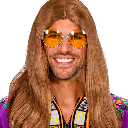 e-carnavalskleding-SYK Bril 70-er jaren Flower Power