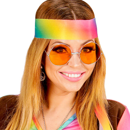 e-carnavalskleding-SYK Bril 70-er jaren Flower Power