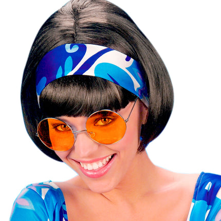 e-carnavalskleding-SYK Bril 70-er jaren Flower Power