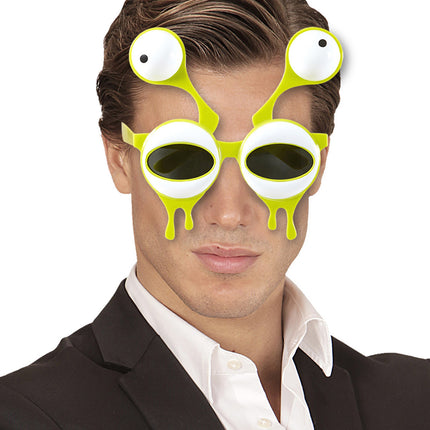 e-carnavalskleding-SYK Bril Alien met dubbele ogen