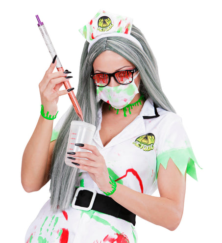e-carnavalskleding-SYK Bril met bloeddruppels