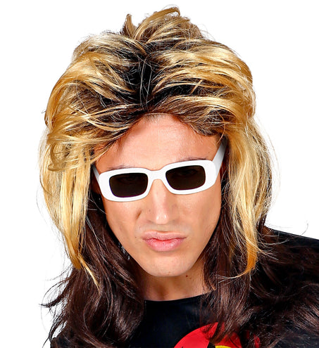 e-carnavalskleding-SYK Bril Zanger Wit