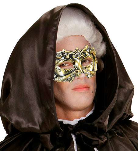 e-carnavalskleding-SYK Bronskleurig damesmasker