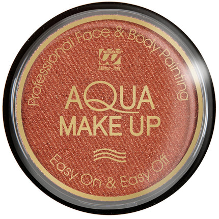 e-carnavalskleding-SYK Bronze schmink aqua metallic