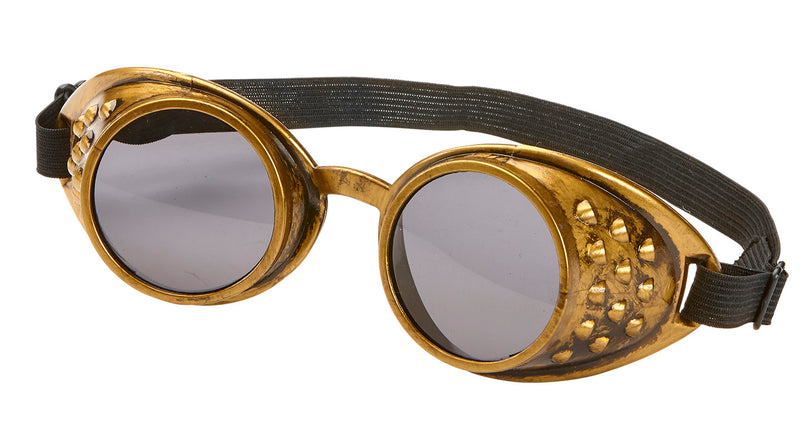 e-carnavalskleding-SYK Bronze steampunk stof bril