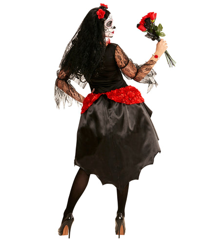 e-carnavalskleding-SYK Bruid Dia De Los Muertos pakje