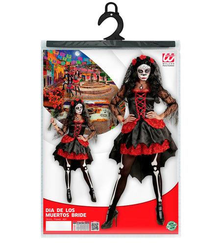 e-carnavalskleding-SYK Bruid Dia De Los Muertos pakje