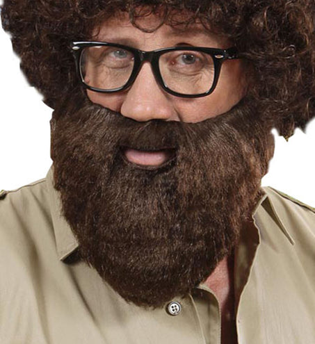e-carnavalskleding-SYK Bruine baard Safari man