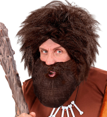 e-carnavalskleding-SYK Bruine baard Safari man