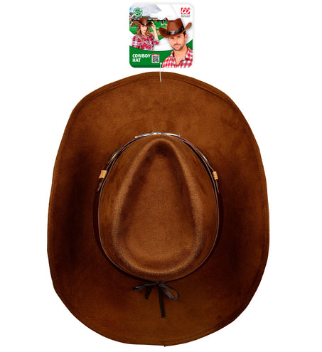 e-carnavalskleding-SYK Bruine cowboyhoed Dallas