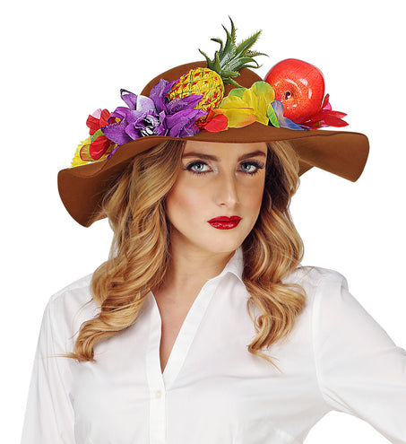 e-carnavalskleding-SYK Bruine dames flaphoed
