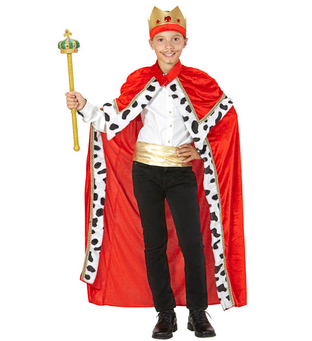 e-carnavalskleding-SYK Cape koning voor kinderen