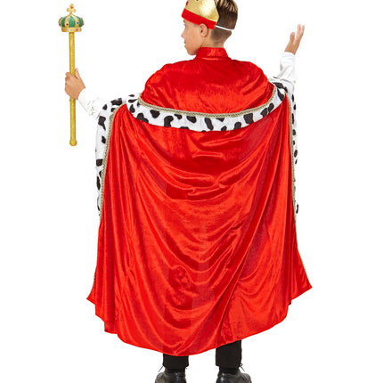 e-carnavalskleding-SYK Cape koning voor kinderen