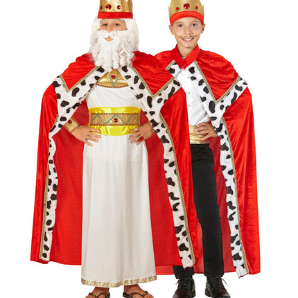e-carnavalskleding-SYK Cape koning voor kinderen