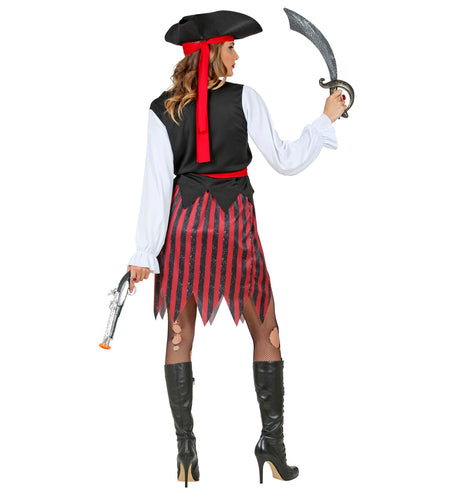 e-carnavalskleding-SYK Caribisch piratenpak dames