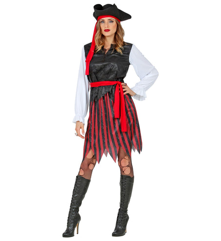 e-carnavalskleding-SYK Caribisch piratenpak dames