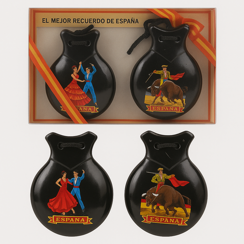 e-carnavalskleding-SYK Castagnetten Flamenco